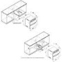 GRADE A2 - Gorenje BDU2116AX Built-under Double Cavity Oven Stainless Steel