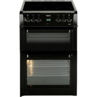 Beko BDVC664K Black Double Oven 60cm Electric Cooker