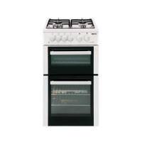 Beko BDVG592W 50cm Wide Double Oven Gas Cooker White