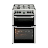 Beko BDVG694SP Double Oven 60cm Gas Cooker - Silver