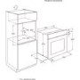 GRADE A1 - AEG Multifunction Electric Built-in Single Oven