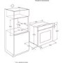 GRADE A1 - AEG BE300302KM Multifunction Electric Built-in Single Oven Antifingerprint Stainless Steel