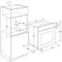 AEG BE5003021M MaxiKlasse SoftMotion Electric Built-in Single Oven - Anti-Fingerprint Stainless Steel