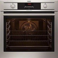 AEG BE531400KM Competence Multifunction Electric Built-in Single Oven Stainless Steel With Antifingerprint Coating