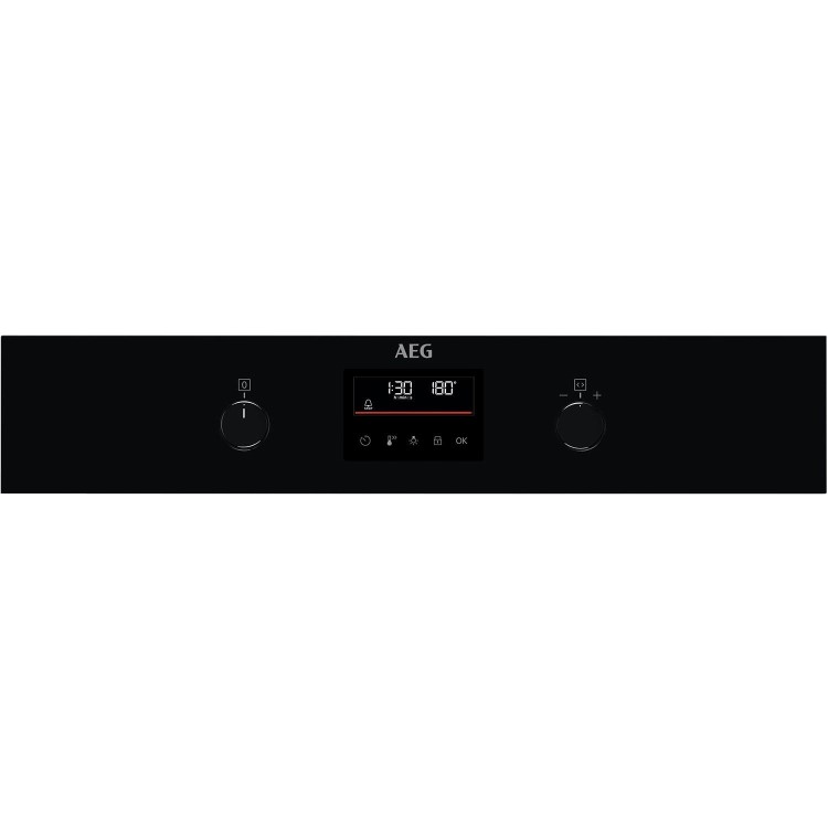 AEG 6000 Series SurroundCook Electric Single Oven - Black