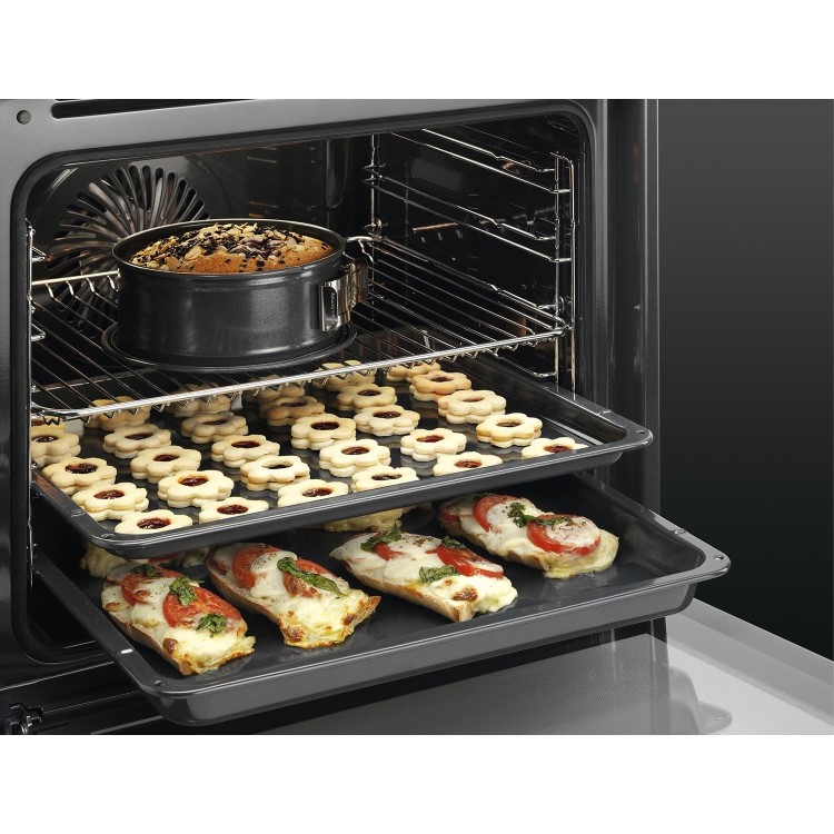 AEG 6000 Series SurroundCook Electric Single Oven - Black