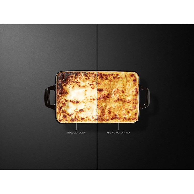 AEG 6000 Series SurroundCook Electric Single Oven - Black
