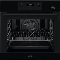 Refurbished AEG BEB355020B 60cm Single Built In Electric Oven Black