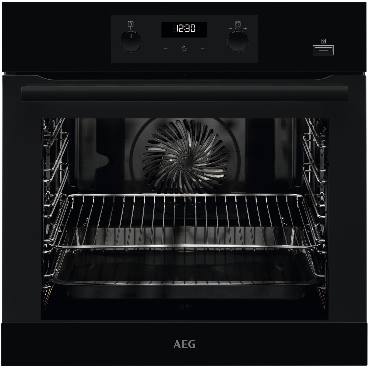 Stainless Steel & Black AEG Brand New AEG SteamBake BPS555020M Electric Steam Oven 