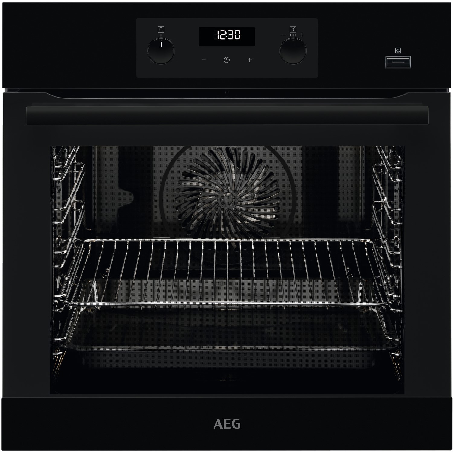 Refurbished AEG BEB355020B 60cm Single Built In Electric Oven