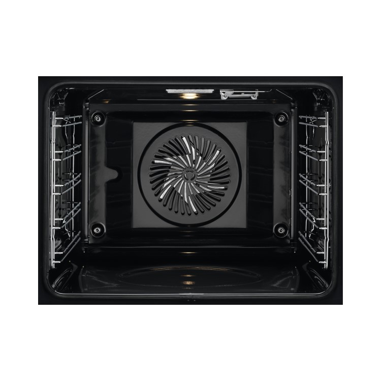 Refurbished AEG BEB355020B 60cm Single Built In Electric Oven Black