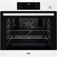 GRADE A2 - AEG BEB355020W SteamBake White Built in Single Oven - White