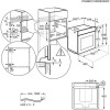 AEG BEK351010M SteamBake Multifunction Electric Single Oven - Stainless Steel