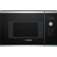 Bosch Serie 4 Built In Microwave Oven with Grill - Stainless Steel