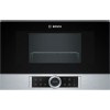 GRADE A2 - Bosch BEL634GS1B Serie 8 21L 900W Built-in Microwave with Grill Stainless Steel
