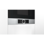 GRADE A2 - Bosch BEL634GS1B Serie 8 21L 900W Built-in Microwave with Grill Stainless Steel
