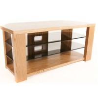 Optimum BENCH 1200 Solid Oak TV Stand - Up to 55 inch 
