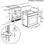 Refurbished AEG SteamBake BPS552020M Pyrolytic Multifunction 60cm Single Built In Electric Oven With Food Probe Stainless Steel