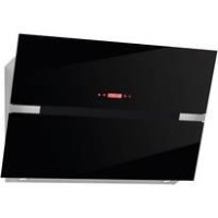 Baumatic BES900BGL Angled Stainless Steel And Black Glass 90cm Wide Cooker Hood