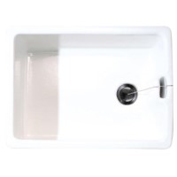 Astracast BF10WHHOMESK Belfast Single Bowl Ceramic Sink in White