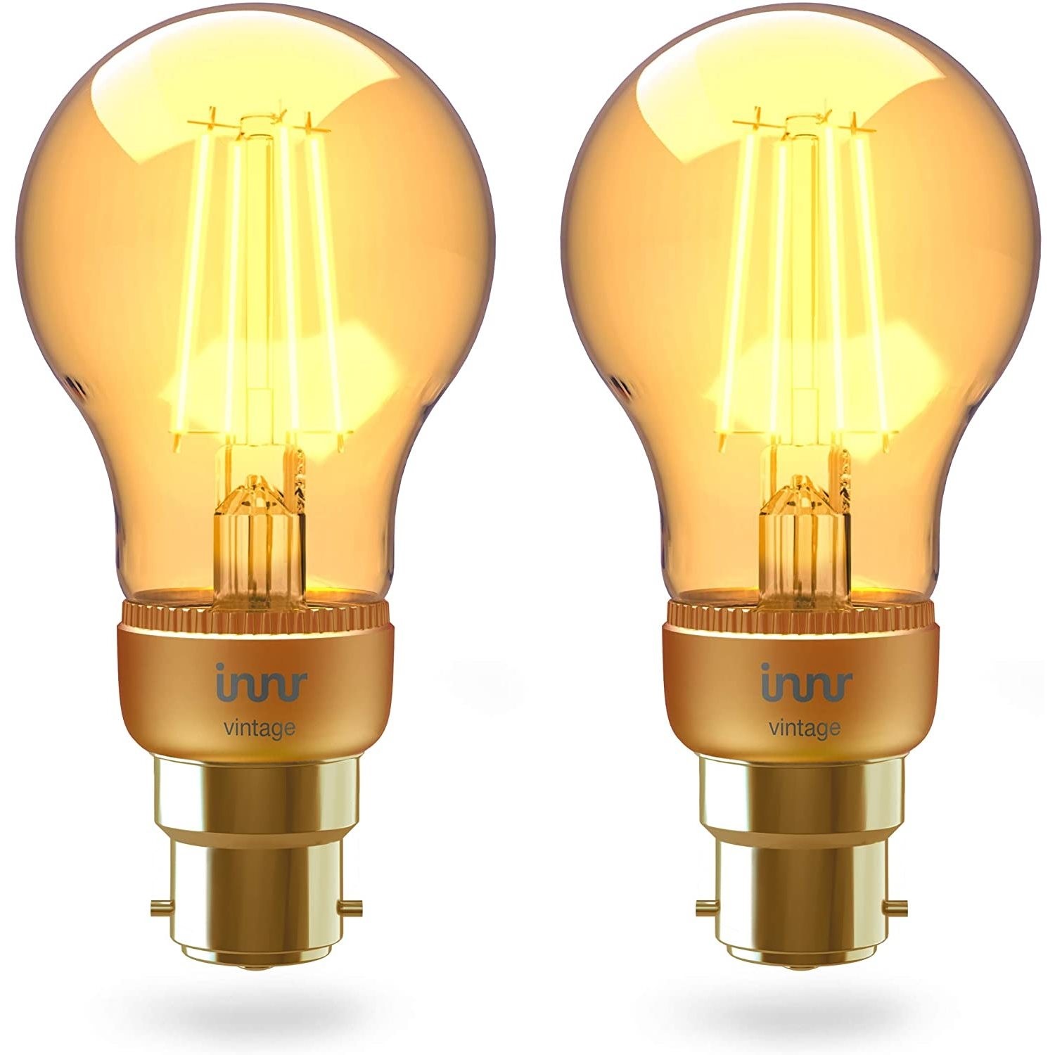 Innr Smart Bulb B22 filament vintage 470lm Zigbee 3.0 - 2 Pack