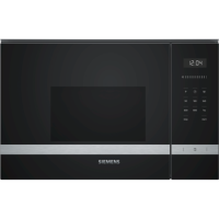 GRADE A2 - Siemens BF525LMS0B iQ500 20L Built In Microwave Oven For a 60cm Slim Depth Cabinet - Stainless Steel