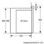 Siemens iQ500 Built-In Microwave - Stainless Steel