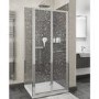 Claritas 6 Bi-Fold Shower Door - 900mm - without Side Panel