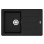 Franke Basis Granite Inset Kitchen Sink - Matt Black
