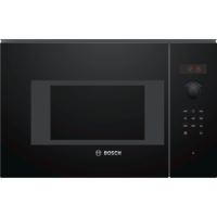 Refurbished Bosch Serie 4 BFL523MB0B Built In 20L 800W Microwave Oven Black