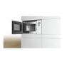 Refurbished Bosch Serie 4 BFL523MW0B Built In 20L 800W Microwave Oven White