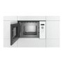 Refurbished Bosch Serie 4 BFL523MW0B Built In 20L 800W Microwave Oven White