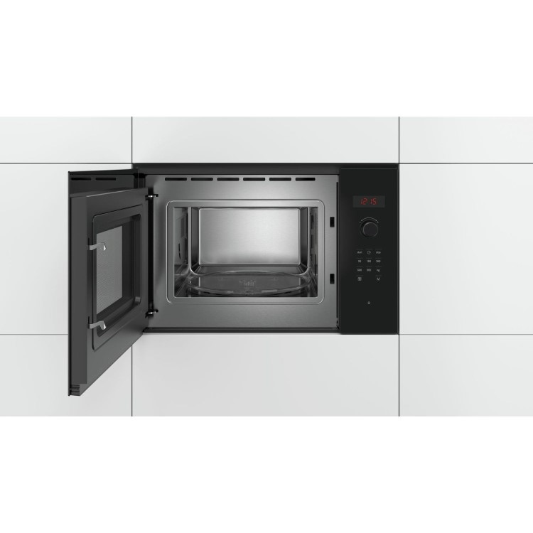 Bosch Series 4 Built-In 900W Microwave - Black