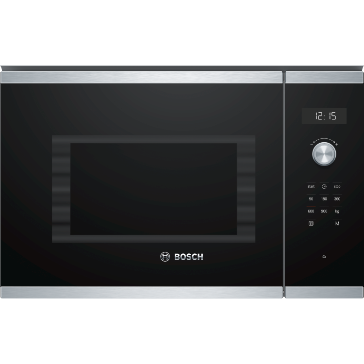 GRADE A2 - Bosch BFL554MS0B Serie 6 900W 25L Built-in Microwave Oven - Stainless Steel