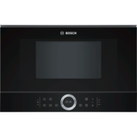 Bosch Series 8 21L 900W Built-in Microwave - Black