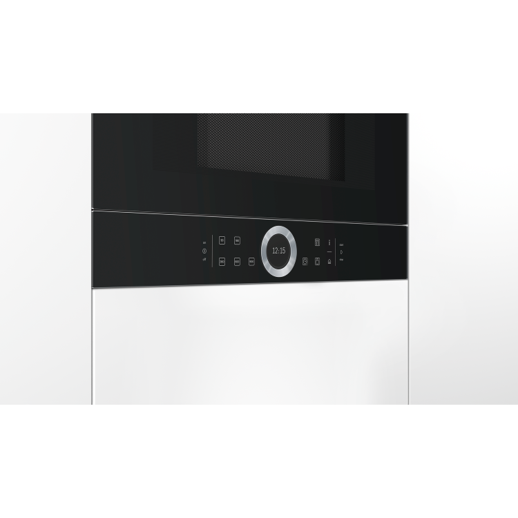 Bosch Series 8 21L 900W Built-in Microwave - Black