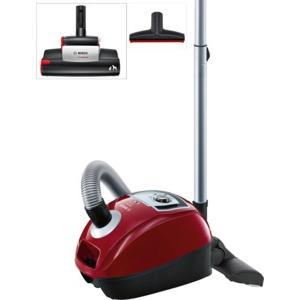 GRADE A3 - Heavy cosmetic damage - Bosch BGL4PETGB Vacuum Cleaner in Cayenne red silver