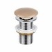 Matt Beige Click Clack Unslotted Basin Waste - Better Bathrooms