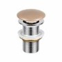 Matt Beige Click Clack Unslotted Basin Waste - Better Bathrooms
