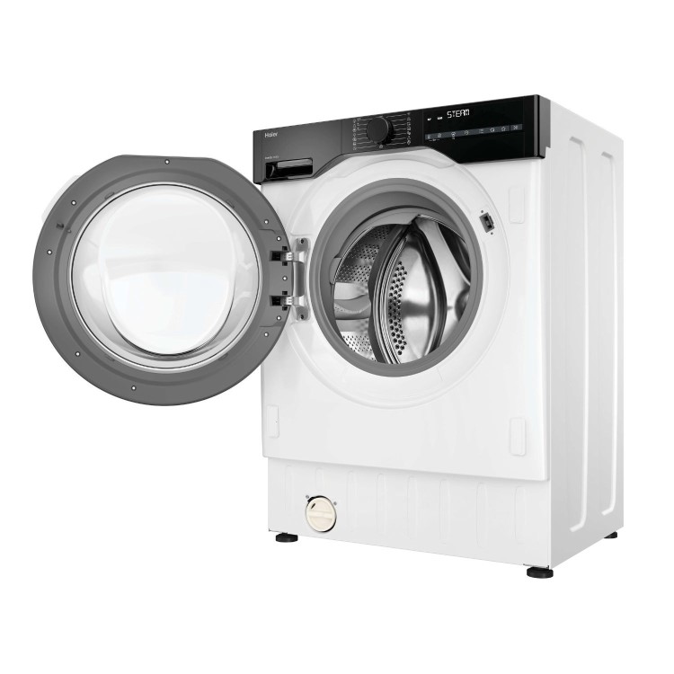 Haier Series 6 9kg Wash 6kg Dry 1600rpm Integrated Washer Dryer - White