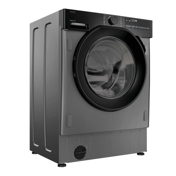 Haier Series 6 9kg Wash 6kg Dry 1600rpm Integrated Washer Dryer - Graphite