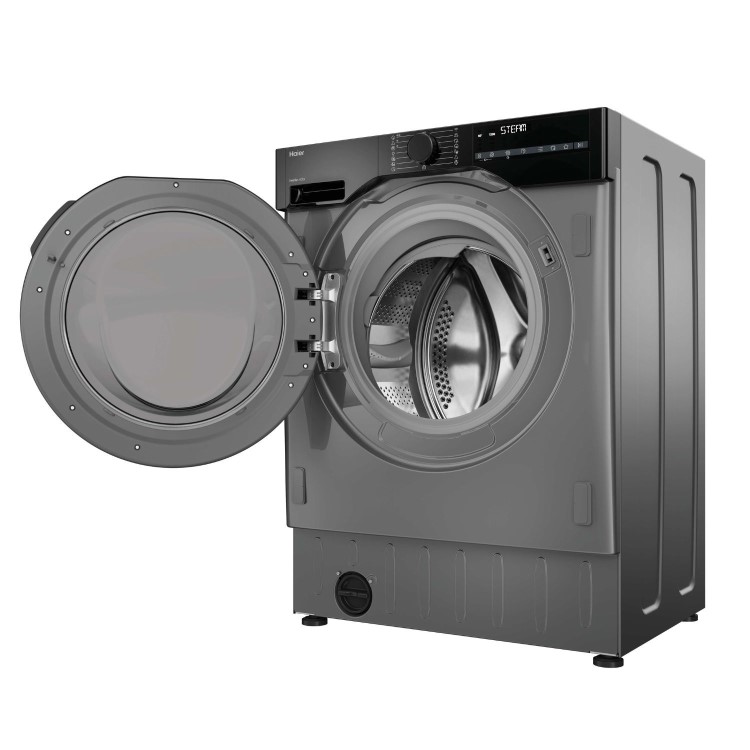 Haier Series 6 9kg Wash 6kg Dry 1600rpm Integrated Washer Dryer - Graphite