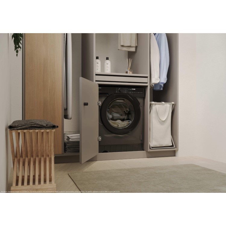 Haier Series 6 9kg Wash 6kg Dry 1600rpm Integrated Washer Dryer - Graphite