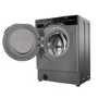 Haier Series 6 9kg 1600rpm Integrated Washing Machine - Graphite