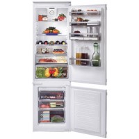 Refurbished Hoover BHBF182NUK Integrated 256 Litre 70/30 Frost Free Fridge Freezer White
