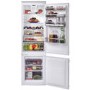 Refurbished Hoover BHBF182NUK Integrated 256 Litre 70/30 Frost Free Fridge Freezer White
