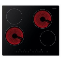 Baumatic BHC605 Touch Control 60cm Wide Ceramic Hob Black