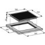Baumatic BHC605 Touch Control 60cm Wide Ceramic Hob Black