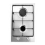 Baumatic BHG300.5SS 29cm Two Burner Domino Gas Hob Stainless Steel