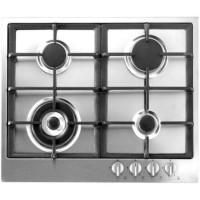 Baumatic BHG610.5SS 60cm Four Burner Gas Hob Stainless Steel